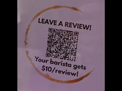 Example of incentivized review solicitation