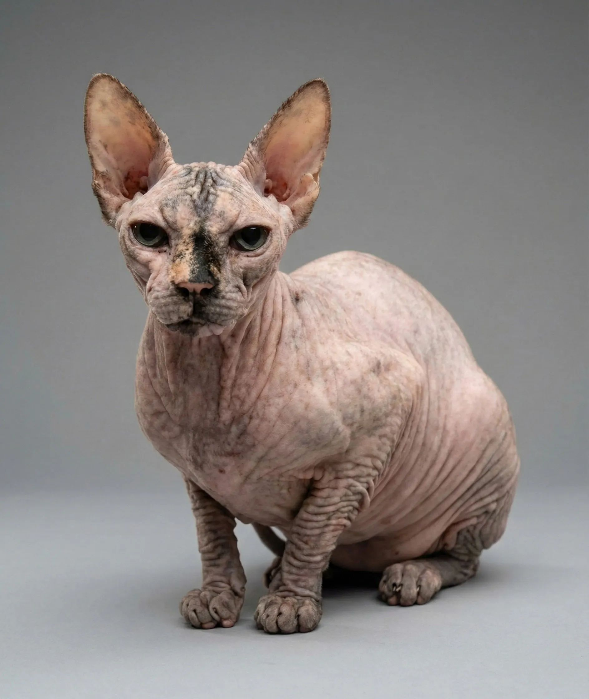 Cherry - Queen of Downshire - La Vita Espresso's beloved Sphynx cat and company mascot
